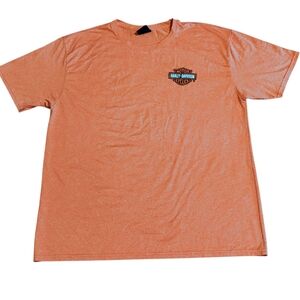 Harley-Davidson Men's Vibrant Orange Tee